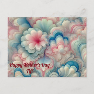 FIFI ~ MOTHER'S Day ~ Sweet pastel ~ Postcard