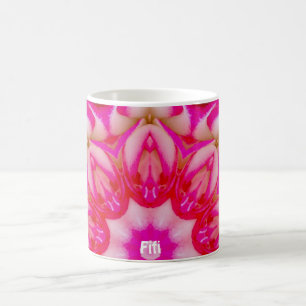 FIFI ~ Personalised Miniature Rose Fractal ~ Coffee Mug