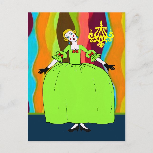 Fifi ~ Postcard / Invitation (Front)