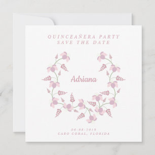 Fifteen-year-old Floral Party Diseño knows the Thank You Card