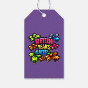 Fifteen Years Later Gift Tags