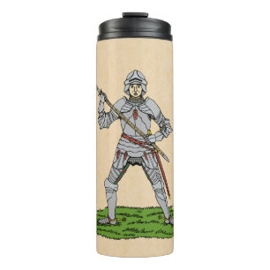 Fifteenth Century English Knight Thermal Tumbler