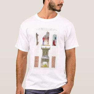 Fifteenth century furniture, from 'Monuments Franc T-Shirt
