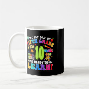 Fifth 5th Grade First Day Of School Boys Girls Coffee Mug