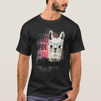 Fifth 5th Grade Is Llamazing Llama  Teacher T-Shirt