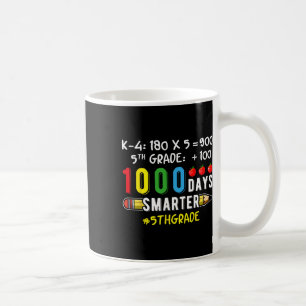 Fifth 5th Grade Teacher Student 100 School 1000 Da Coffee Mug