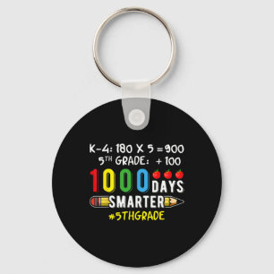 Fifth 5th Grade Teacher Student 100 School 1000 Da Key Ring