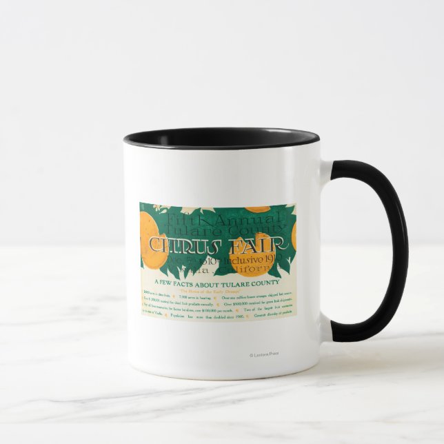 Fifth Annual Tulare County Citrus Fair Promotion Mug (Right)