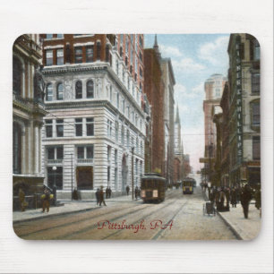 Fifth Ave. and Wood Street Mousepad