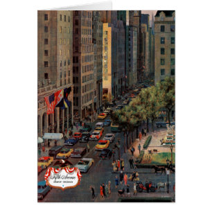 Fifth Avenue by John Falter