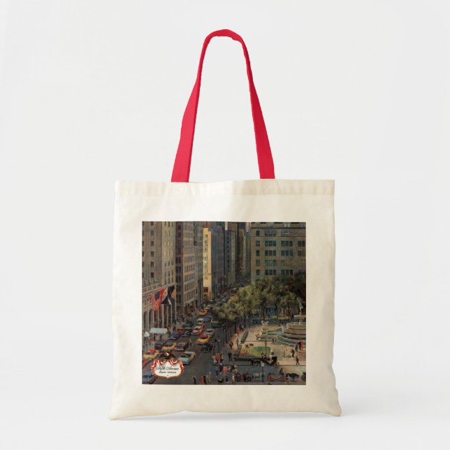 Fifth Avenue by John Falter Tote Bag (Front)