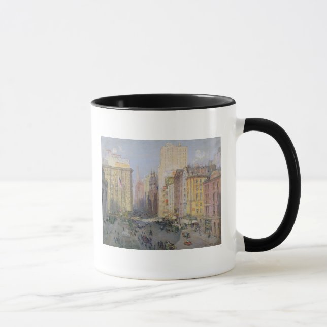 Fifth Avenue, New York, 1913 Mug (Right)