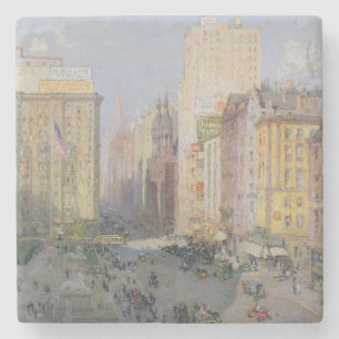 Fifth Avenue, New York, 1913 Stone Coaster