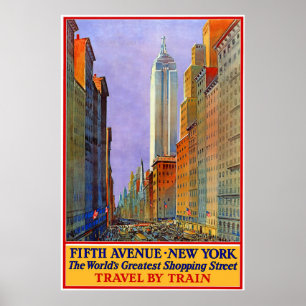 Fifth Avenue - New York Poster