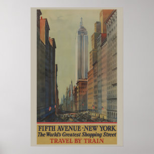 Fifth Avenue, New York–the world’s greatest Poster