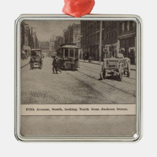 Fifth Avenue S Harbour front Metal Tree Decoration