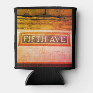 Fifth Avenue Tile Sign - New York City Can Cooler