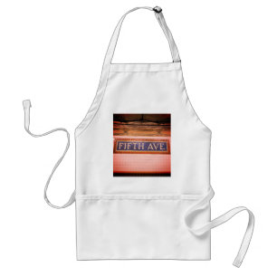 Fifth Avenue Tile Sign - New York City Standard Apron