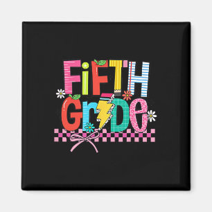 Fifth Grade Back To School 5th Grade Coquette Teac Magnet