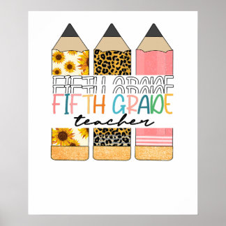 fifth grade back to school poster