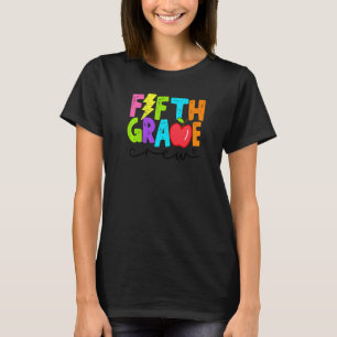 Fifth Grade Crew Team 5th Grade Back To School T-Shirt