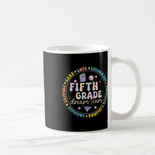 Fifth Grade Dream Team Back To School Tour Student Coffee Mug