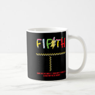 Fifth Grade Dream Team Rocks Back to School Coffee Mug