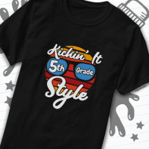 Fifth Grade First Day 5th Grade Back To School