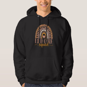 Fifth Grade Squad Team 5th Grade Teacher Back To S Hoodie