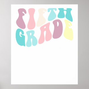 fifth  grade teacher poster