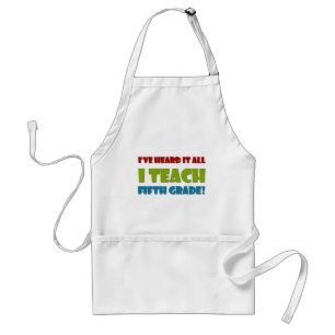 Fifth Grade Teacher Standard Apron