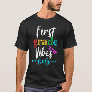 Fifth Grade Vibes Only School Kids Funny Squad T-Shirt