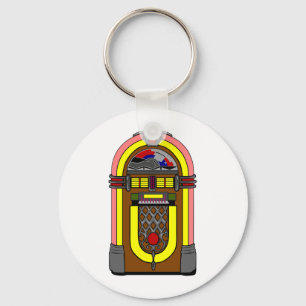 Fifties Jukebox Key Ring