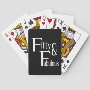 Fifty and Fabulous Playing Cards