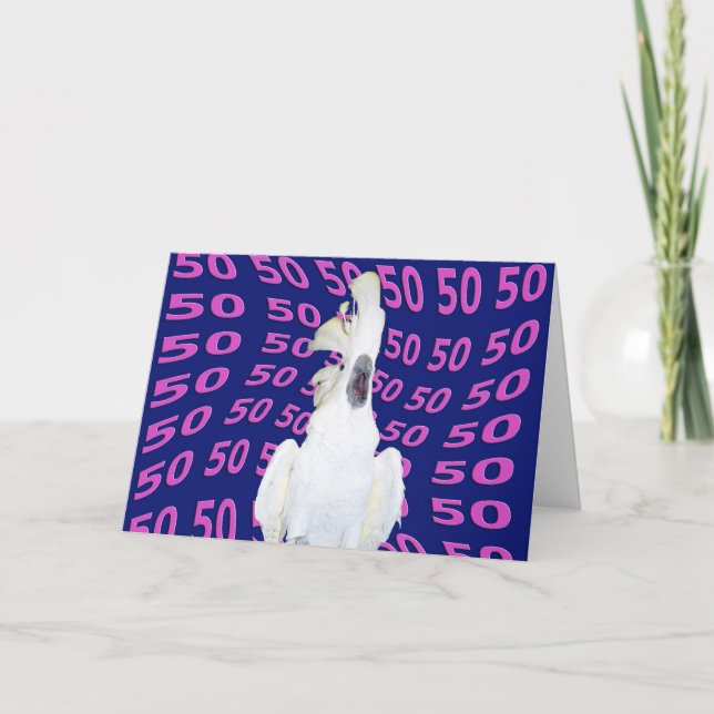 Fifty Birthday Card (Front)