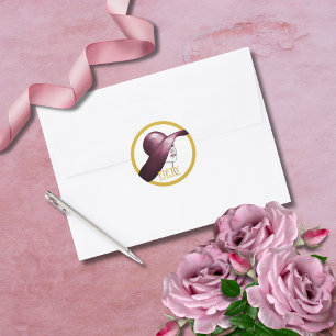  Fifty & Fabulous Custom Classic Round Sticker