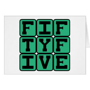 Fifty Five, Number 55