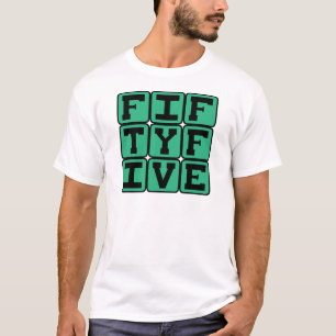 Fifty Five, Number 55 T-Shirt