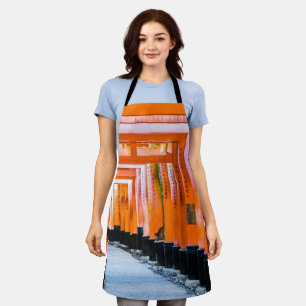 Fifty shades of orange - Senbon Torii, Kyoto Apron