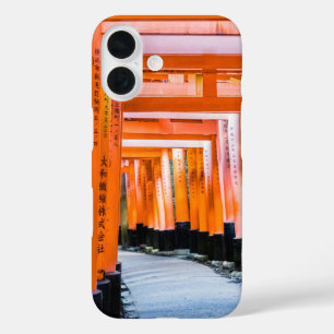 Fifty shades of orange - Senbon Torii, Kyoto iPhone 16 Case