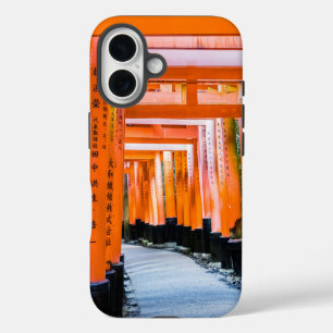 Fifty shades of orange - Senbon Torii, Kyoto iPhone 16 Case
