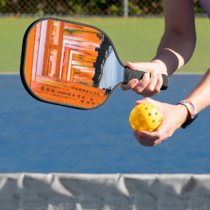 Fifty shades of orange - Senbon Torii, Kyoto Pickleball Paddle