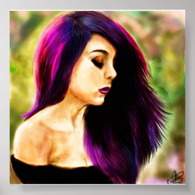 Fifty Shades Of Purple Poster (Front)