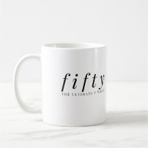 Fifty The Ultimate F Word Coffee Mug Classic Gift