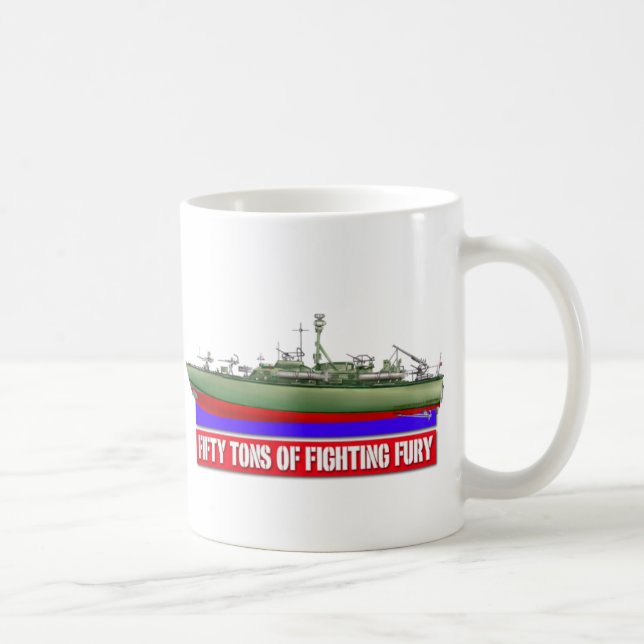 Fifty Tons of Fighting Fury Coffee Mug (Right)