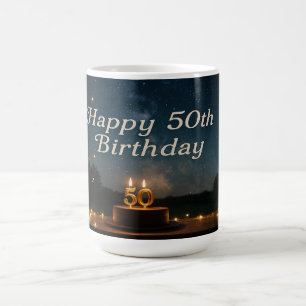 Fifty Under the Stars Coffee Mug