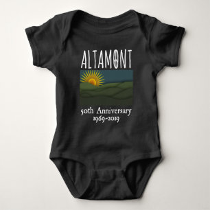 Fifty Years Altamont Speedway Free Concert 1969 Baby Bodysuit
