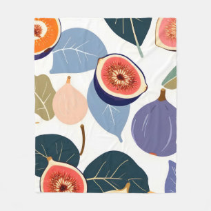 Fig Bohème Fleece Blanket