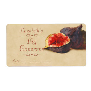 Fig Canning label