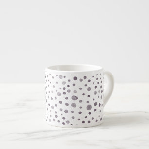 Fig Confetti Watercolor Dots Espresso Mug